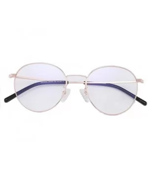 Fashion full frame glasses - round lens multicolor glasses - A - CL18RYAYINO $33.77 Aviator