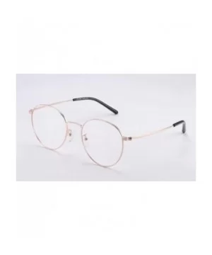 Fashion full frame glasses - round lens multicolor glasses - A - CL18RYAYINO $33.77 Aviator