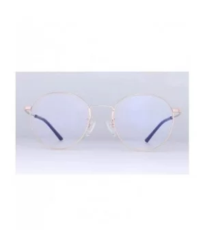 Fashion full frame glasses - round lens multicolor glasses - A - CL18RYAYINO $33.77 Aviator