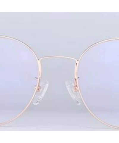 Fashion full frame glasses - round lens multicolor glasses - A - CL18RYAYINO $33.77 Aviator