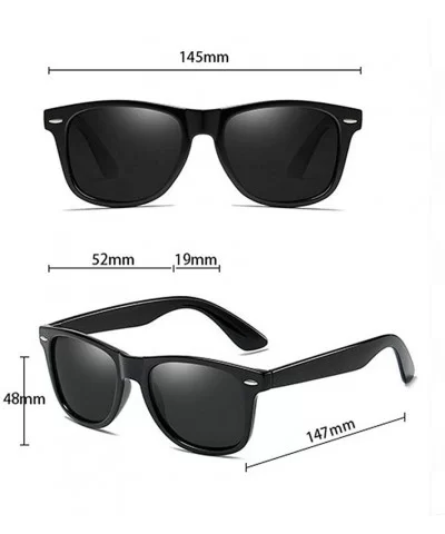 2019 new square frame finished myopia polarized sunglasses- men's polarized sunglasses 0 to -600 - CV18X0G8D92 $13.67 Square