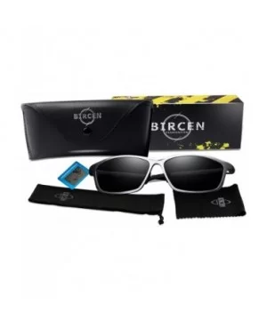 Bircen Polarized Sunglasses for Men Women UV Protection Driving Golf Fishing Sports Sunglasses - CJ18SW23OWK $18.07 Wayfarer