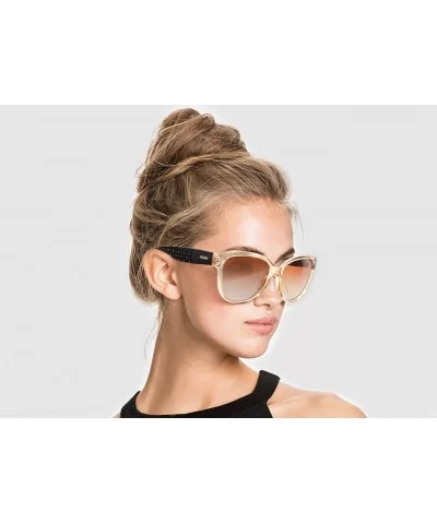 Polarized Fashion Sunglasses for Women's Cat Eye Retro Ultra Light Lens TR90 Frame JE003 - C918CSYXSDG $12.06 Cat Eye