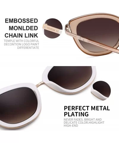 Cat Eyes Sunglasses for Women Fashion Vintage Eyewear for Driving Fishing UV400 Protection 6089 - CD18UELL6EL $16.03 Cat Eye