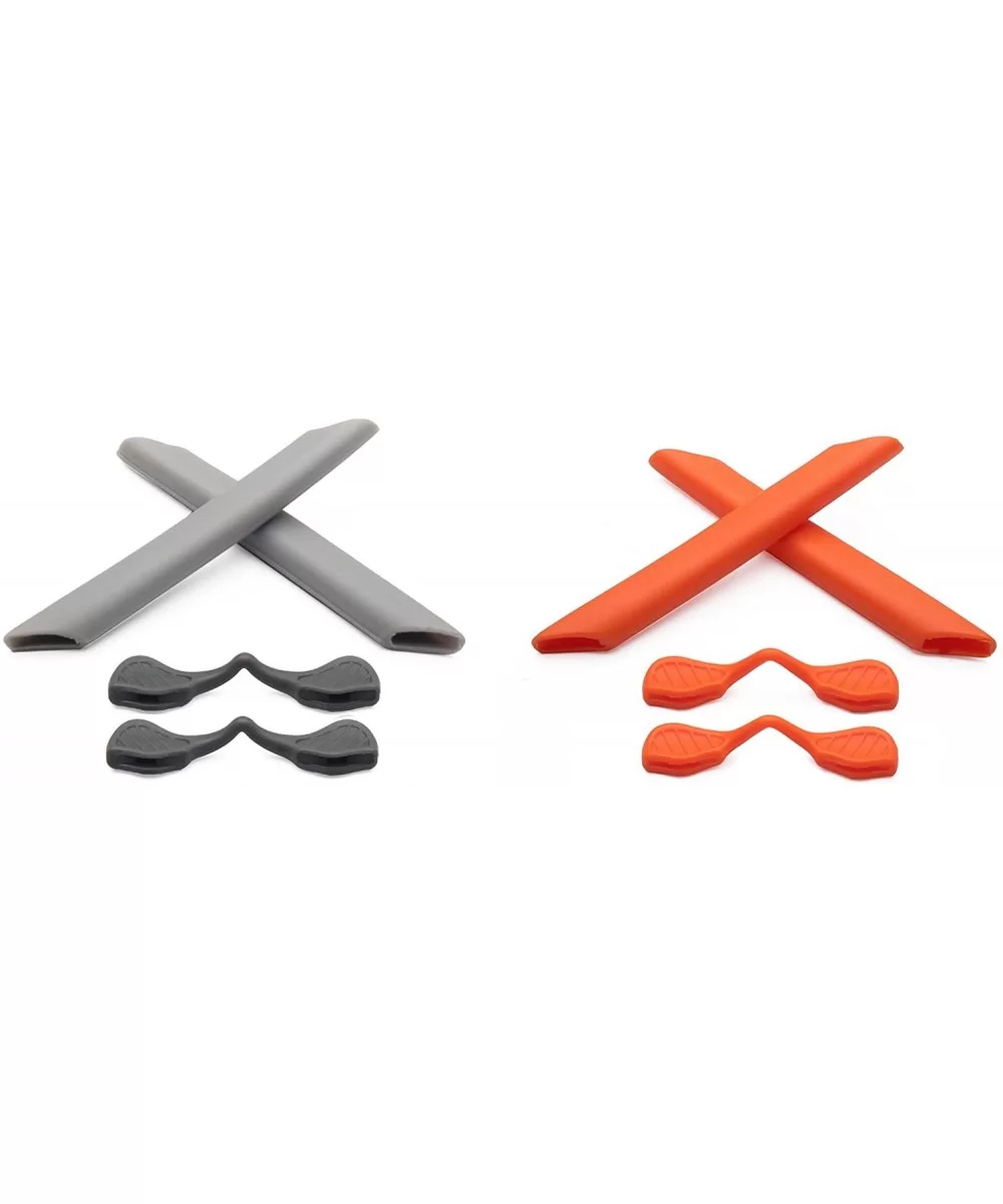 Replacement Earsocks & Nosepieces Rubber Kits RadarLock Grey&Orange - CH18DR56Q4D $10.14 Goggle