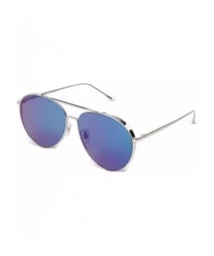 fashion sunglasses for men and women with uv protection - Light Blue - C218NKU7UX6 $41.08 Oversized