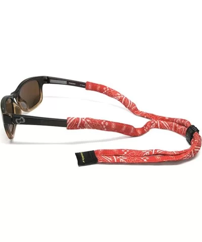 CROCY XL Suiters Sport Eyewear Retainer - Bandana Red - C117YT7KZXI $7.39 Sport