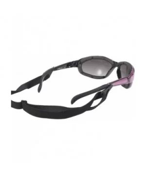 Chix Freedom Padded Riding Sunglasses with Detachable Strap (Pearl Purple Frame/Grey Fade Lens) - CE115TLK5A1 $7.51 Goggle