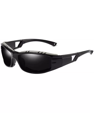 Men's Outdoor Sports Polarized Sunglasses Riding Polarized Sunglasses - A - CG18QCC7XX0 $32.16 Sport