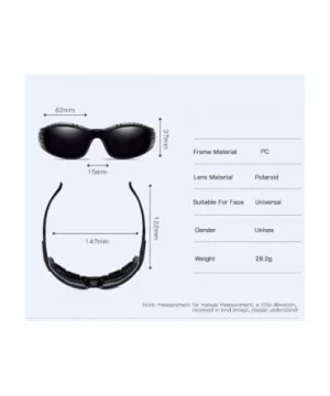 Men's Outdoor Sports Polarized Sunglasses Riding Polarized Sunglasses - A - CG18QCC7XX0 $32.16 Sport