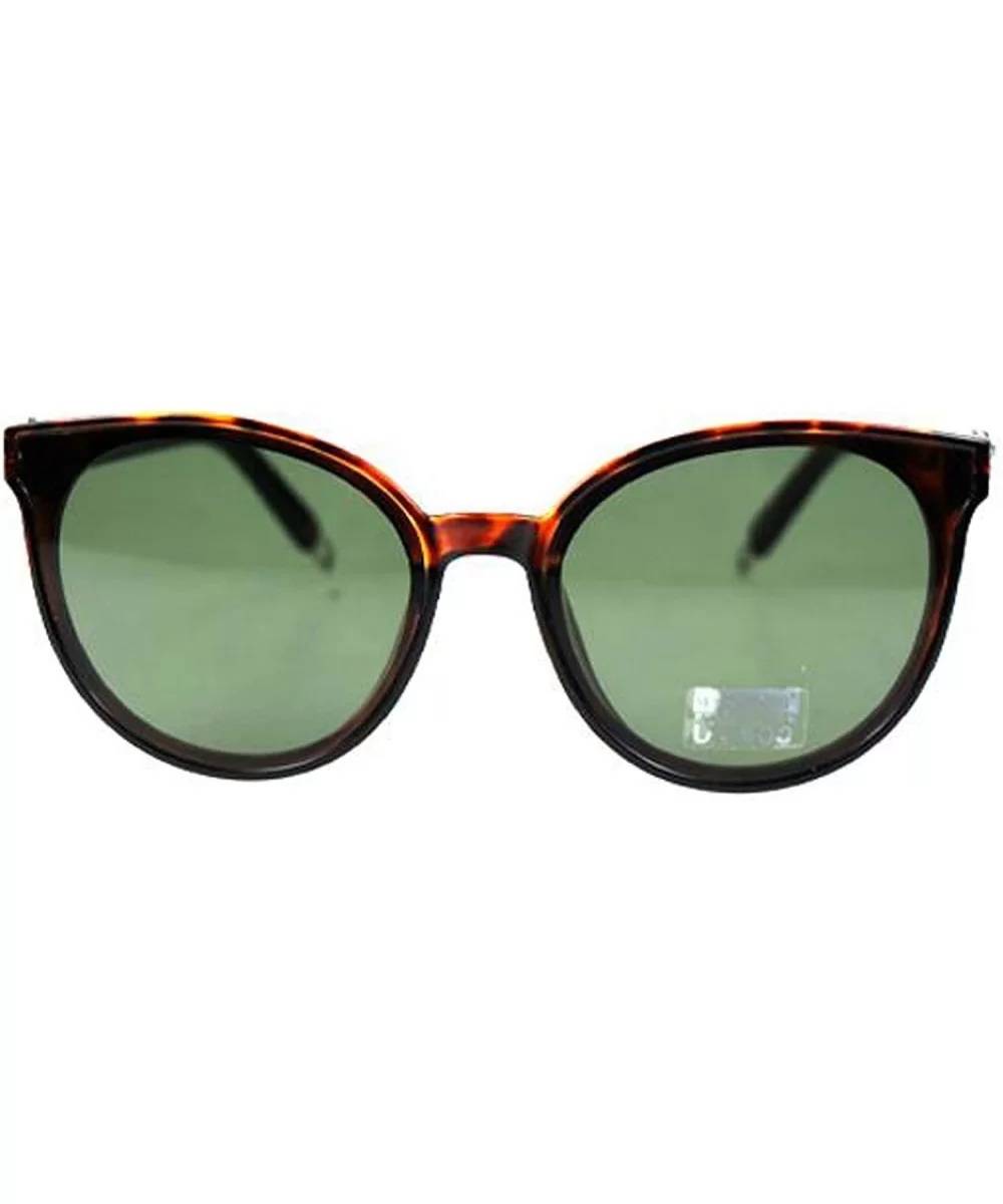 Cat Eye Collection Sunglasses - Brown - CU18A9G8SNE $19.62 Cat Eye