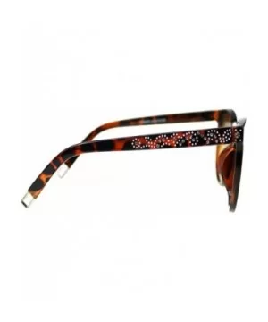 Cat Eye Collection Sunglasses - Brown - CU18A9G8SNE $19.62 Cat Eye