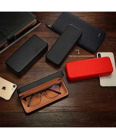 Various Size Glasses Sunglasses Hard Shell Eyeglass Case-6 Glasses Cloth - Medium/Black - C418N6MK206 $7.46 Aviator