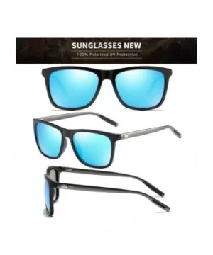 Unisex Polarized Aluminum Sunglasses Vintage Sun Glasses for Men Women - CZ18TUEOQZ2 $10.44 Wayfarer