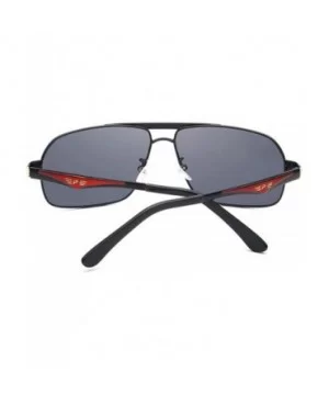 Unisex Stainless Steel Men's Polarized Mirror Sun Glasses Y1543 C1BOX - Y1543 C3box - CZ18XE0D64N $12.20 Oversized