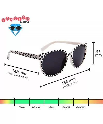 Sunglasses White (Fancies By Sojayo the Sexy Spot Collection) - CW18DOIAX4S $8.22 Oval