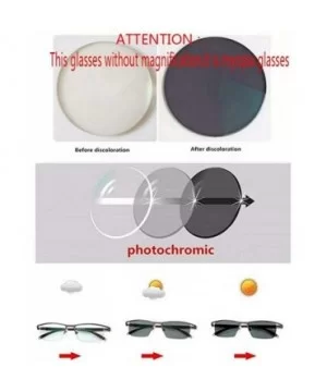 Photochromic Nearsighted Transition Sunglasses - C9192KO6RGY $12.78 Square