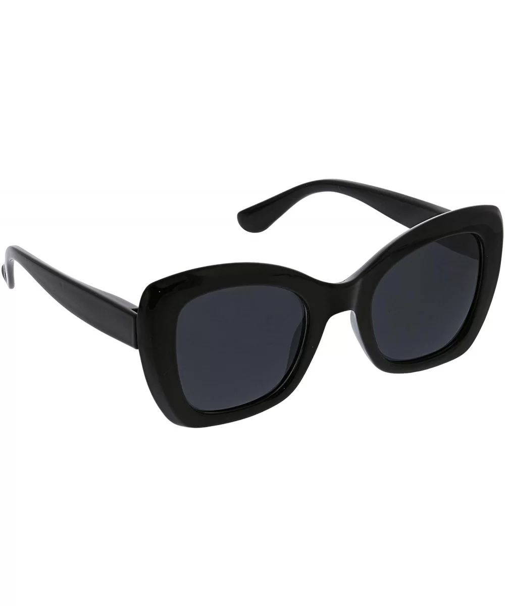 Women's Mariposa Cat-Eye Reading Sunglasses - Black - C51964Z2DKL $19.29 Cat Eye