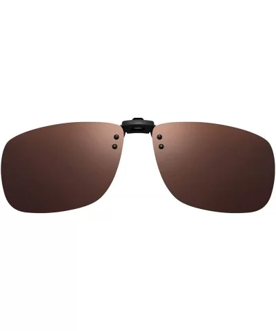 Sunglasses Polarized Frameless Rectangle Prescription - Tea - C818U7M403C $8.99 Square