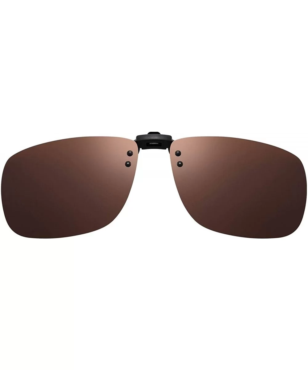 Sunglasses Polarized Frameless Rectangle Prescription - Tea - C818U7M403C $8.99 Square