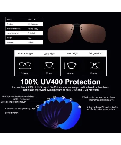 Sunglasses Polarized Frameless Rectangle Prescription - Tea - C818U7M403C $8.99 Square