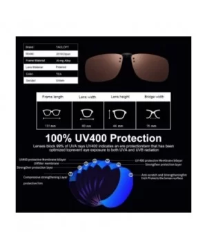 Sunglasses Polarized Frameless Rectangle Prescription - Tea - C818U7M403C $8.99 Square