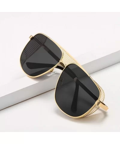 Steampunk sunglasses oversized shields Protection - 5 - CQ19605OQL5 $13.03 Aviator