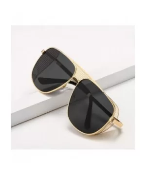 Steampunk sunglasses oversized shields Protection - 5 - CQ19605OQL5 $13.03 Aviator