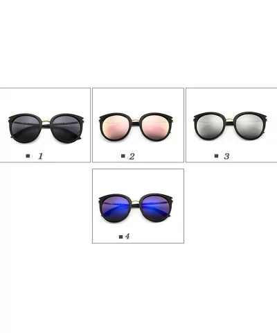 2019 New Sunglasses Women Driving Mirrors Vintage Reflective Flat Lens Sun Glasses Female Oculos UV400 - 4 - CZ198AI6T20 $15....