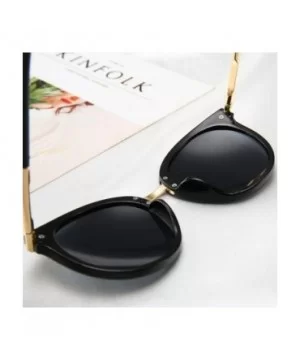 2019 New Sunglasses Women Driving Mirrors Vintage Reflective Flat Lens Sun Glasses Female Oculos UV400 - 4 - CZ198AI6T20 $15....