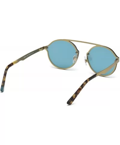 Oval Sunglasses WE0181 29X Matte Antique Gold 58mm 181 - C312HBV6FXN $32.83 Oval