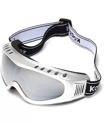 new men's ski goggles motorcycle equipment goggles riding off-road goggles racing knight goggles - Silver - CL194KR36I8 $9.58...