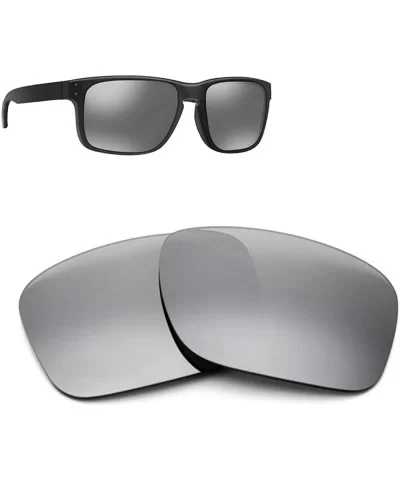 Polarized Replacement Lenses Holbrook Sunglasses OO9102 - Silver - CF18Y9NII87 $8.61 Sport