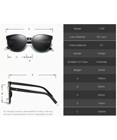 The Luxe Flat Top Oversized Cat Eye Sunglasses for Girls and Women - Black Black - C1193XKNYMK $38.94 Oversized