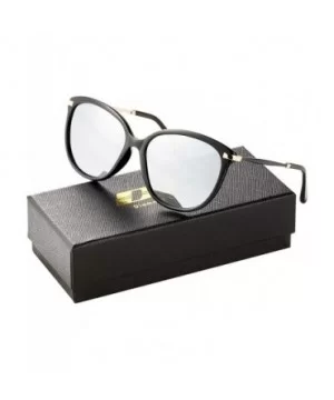 Classic Round Polarized Sunglasses Vintage Mirrored Glasses For Women - CV1822RGZ8M $9.60 Square