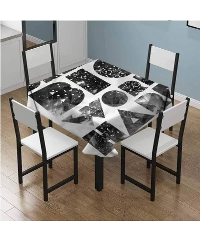 tableclothStain Spillproof Sunglasses Outdoor Square Rectangular Tablecloth - Multi-07 - C4198U4OZK9 $37.92 Square