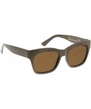 Women's Shine on Sun Square Reading Sunglasses - Brown - CZ18IN0EUXR $9.74 Square