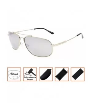 Memory Bifocal Sunglasses Flexible SUNSHINE READERS For Men And Women - Silver-mirror - CP18N9G0REI $12.12 Wayfarer