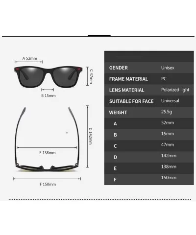 Vintage Classic Polarized Sunglasses Men Women Driving Square Frame Sun Glasses Male Goggle UV400 Gafas De Sol - CN199CESTM8 ...