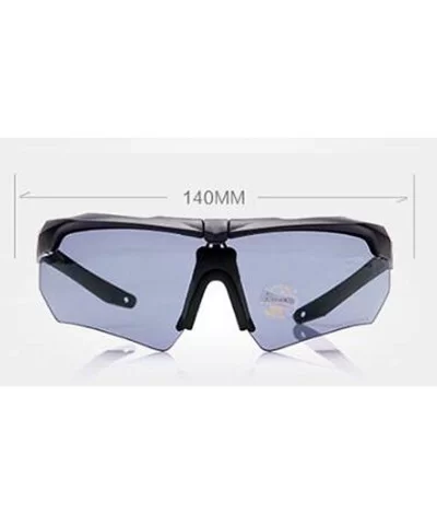 Men's polarized sports sunglasses- bulletproof glasses- tactical goggles - A - CY18S27U90W $45.71 Goggle