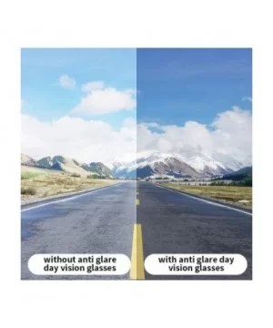 2Packs Unisex HD Day Night Driving UV400 Sunglasses Fit over Glasses Anti Glare - CX18GDQM364 $18.74 Goggle