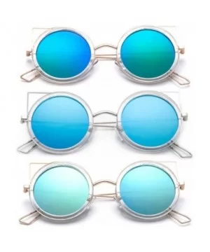 Karina" - New Cateye Design Fashion Sunglasses Translucent Unique Oversized Sunglasses for Women - CM184YY8MWA $13.62 Oversized