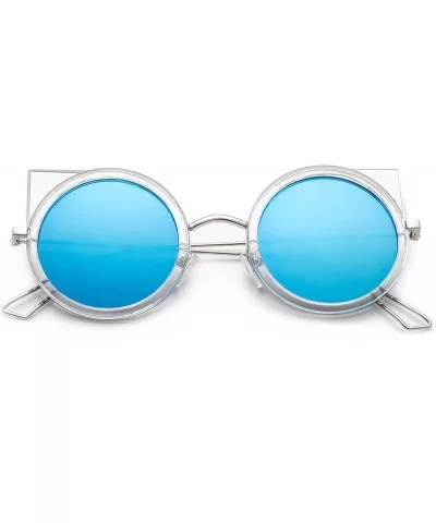 Karina" - New Cateye Design Fashion Sunglasses Translucent Unique Oversized Sunglasses for Women - CM184YY8MWA $13.62 Oversized