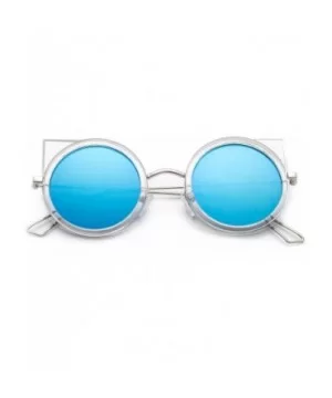 Karina" - New Cateye Design Fashion Sunglasses Translucent Unique Oversized Sunglasses for Women - CM184YY8MWA $13.62 Oversized