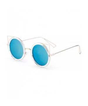 Karina" - New Cateye Design Fashion Sunglasses Translucent Unique Oversized Sunglasses for Women - CM184YY8MWA $13.62 Oversized