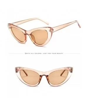 Women Vintage Shade Glasses Unisex Fashion Cat Eye Sunglasses - A - C418TKUOROE $7.21 Aviator