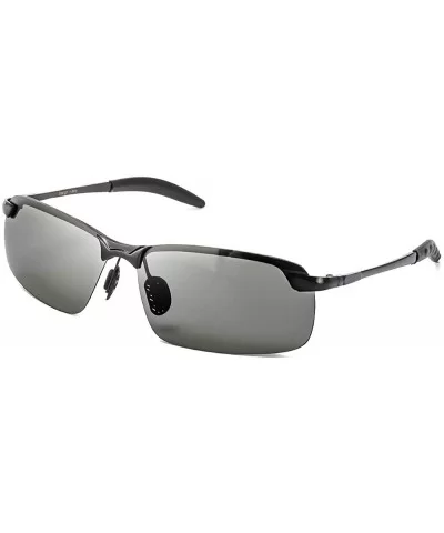 NeBaee Polarized Fashion Driving Sunglasses for Men - Blackbrown - CA1968507WG $15.23 Square