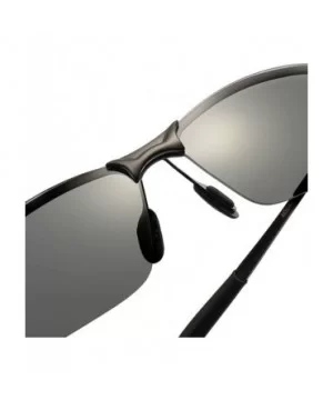 NeBaee Polarized Fashion Driving Sunglasses for Men - Blackbrown - CA1968507WG $15.23 Square