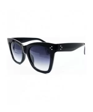 SA211 Premium Oversize XXL Women Men Cateye Havana Tilda Shadow Style Fashion Sunglasses - Black - CW18DKLSCK5 $8.77 Sport