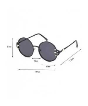 Little claw sunglasses- claw round sunglasses- metal sunglasses- sunglasses - C - CS18S8XW4KR $47.53 Aviator